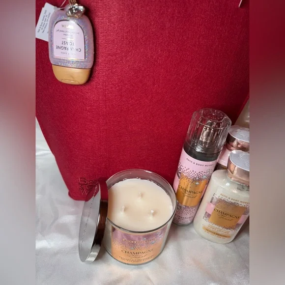 NWT B&BW Champagne Toast 9 piece , full size bundle - Picture 5 of 9